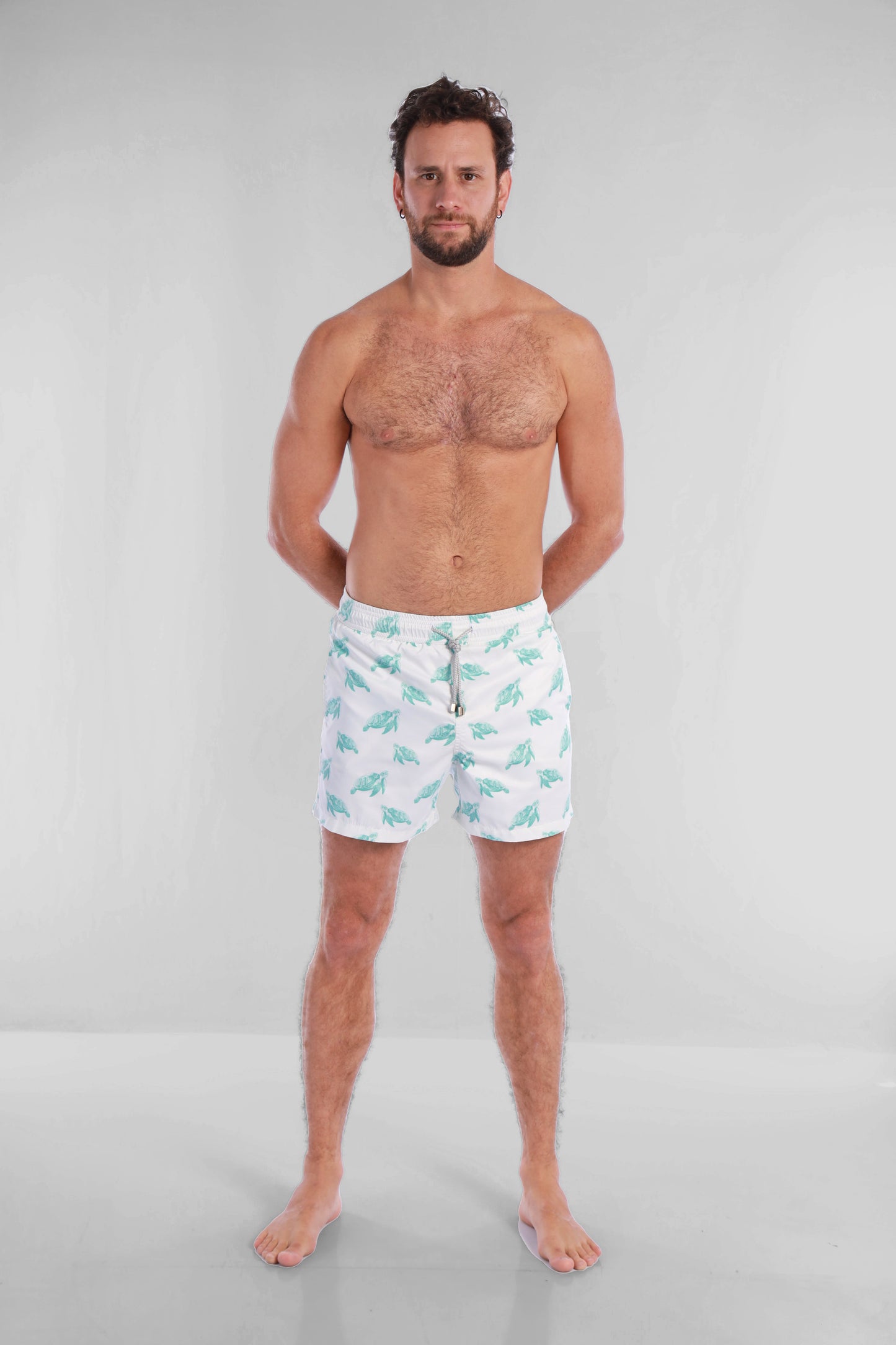 Pantaloneta Blanca Tortugas